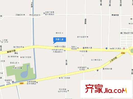 貴都之星交通圖區(qū)位圖