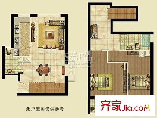 嘉鹿花園 戶型圖