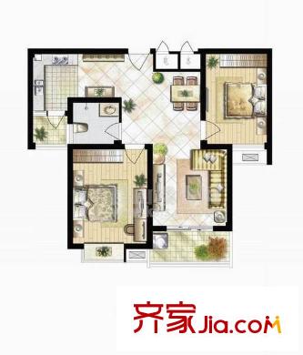 嘉鹿花園 戶型圖