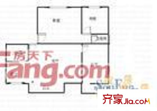  新建花苑 戶型圖