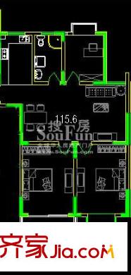 亞特香榭水岸 戶型圖