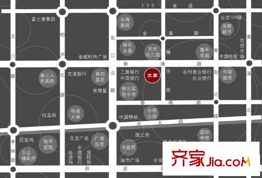 馨座交通圖