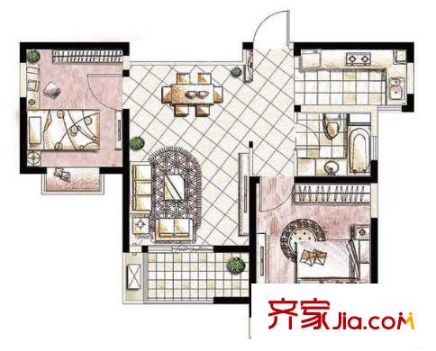 昆山 馨座 戶型圖