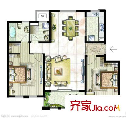 永興花苑 戶型圖