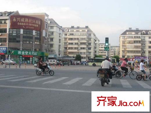 第三街區(qū)配套圖對面的永興佳園