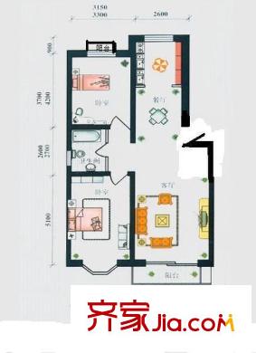 第三街區(qū) 戶型圖