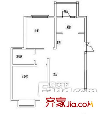 怡園新苑 戶型圖