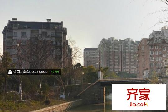 現(xiàn)代生活廣場住宅外景圖 
