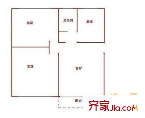 將軍二園 戶型圖