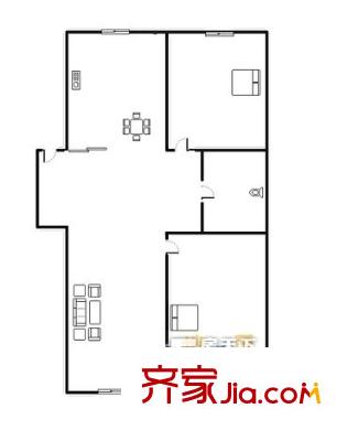 隆興佳園 戶型圖