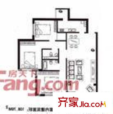 友誼公寓 戶型圖