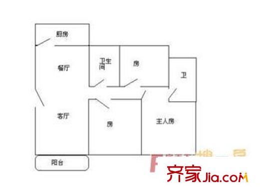 解放新村 戶型圖