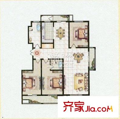 濠河經(jīng)典苑 戶型圖
