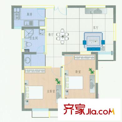 新華城市家園H戶(hù)型