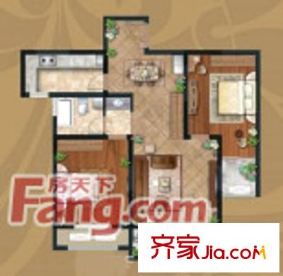 昆山 財富灣 戶型圖
