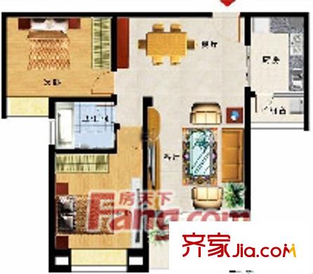 昆山 財富灣 戶型圖