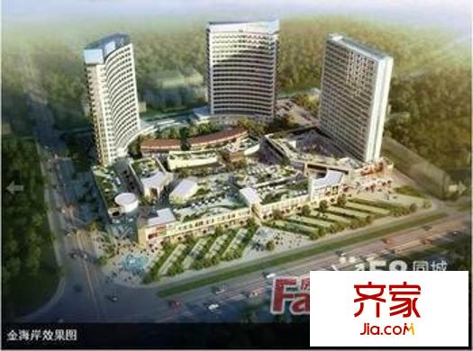 金海岸國際廣場外景圖 