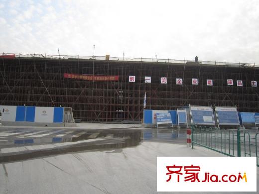 北城名郡正對面的外環(huán)北路高架橋