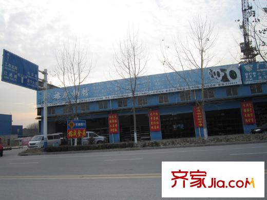 北城名郡正對面的路標(biāo)