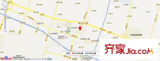 城北新村交通圖 