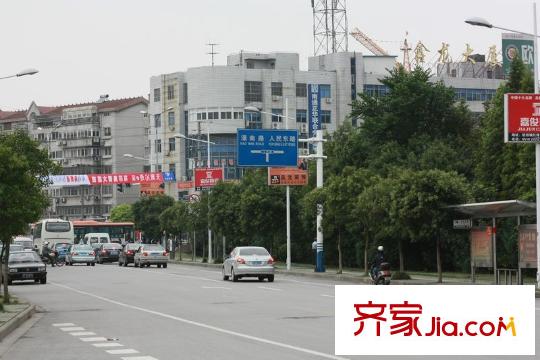 城市名人花園配套圖周邊路段