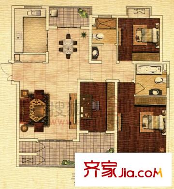 晨苑 戶型圖