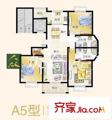 銀州世紀家園 戶型圖