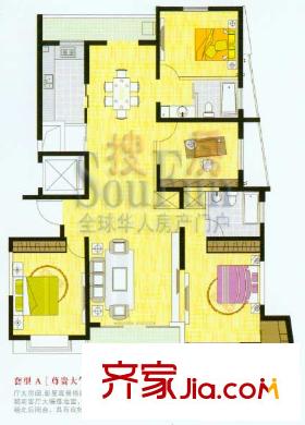 都市豪庭 戶(hù)型圖