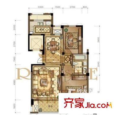 鳳凰萊茵河畔 戶型圖