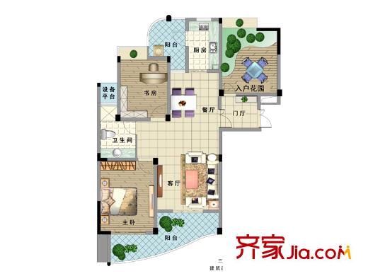 金色城品 戶型圖