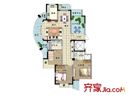 金色城品 戶型圖