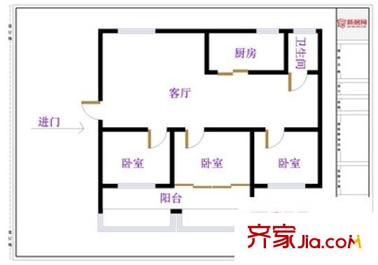 濠濱花園 戶型圖