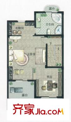 全景大廈住宅 戶型圖