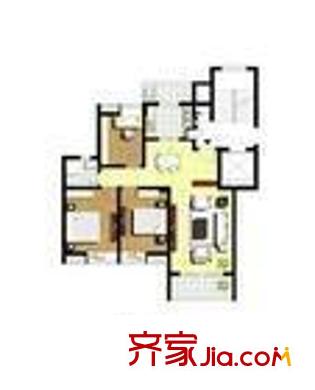 軍山匯賢居 戶型圖