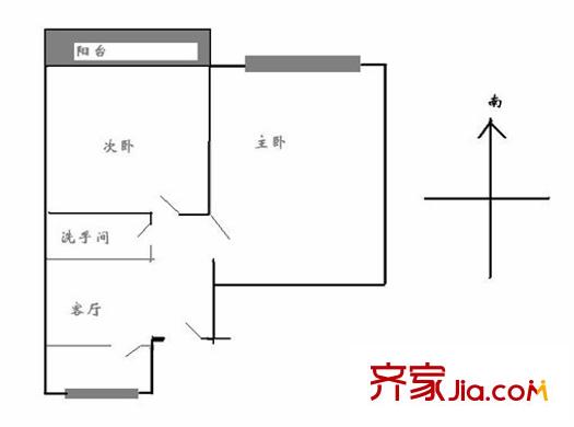鑫乾花園 戶型圖