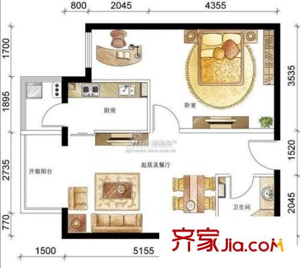 眾和花園  戶型圖