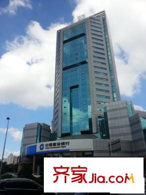 金鼎灣國際東北側(cè)200米的建設(shè)銀行總部