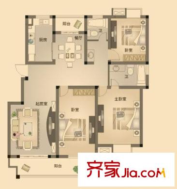 金飛達(dá)名郡 戶(hù)型圖