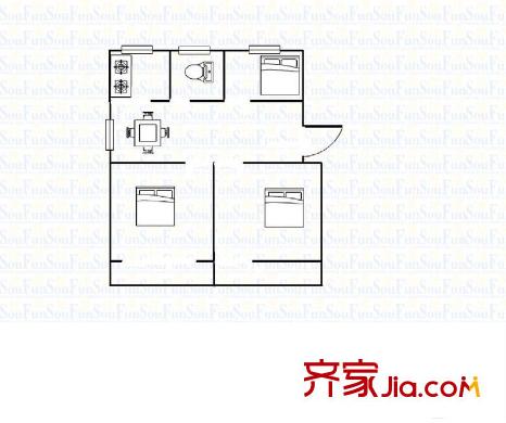 百花苑 戶型圖
