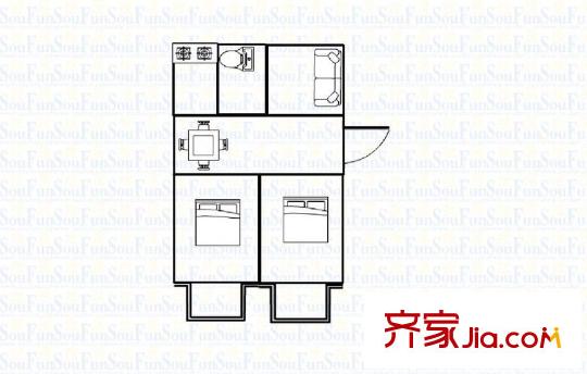 百花苑 戶型圖