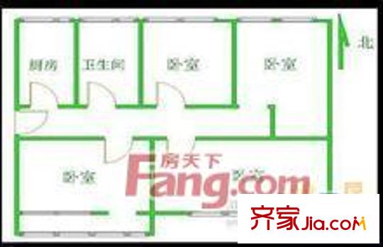 盛唐公寓 戶型圖
