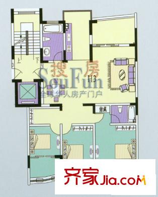 都市華城 戶型圖