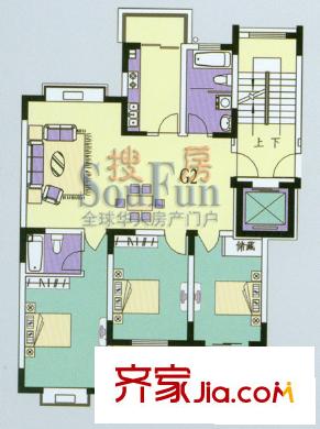 都市華城 戶型圖