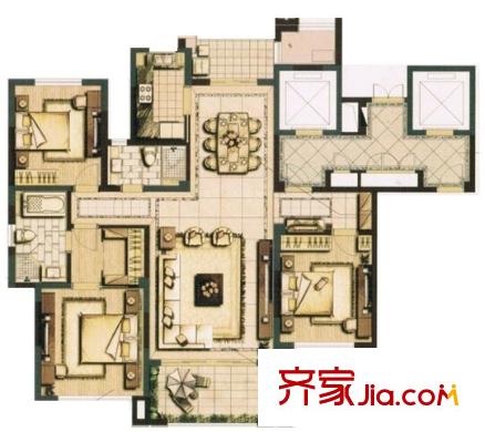 灣子頭新寓 戶型圖