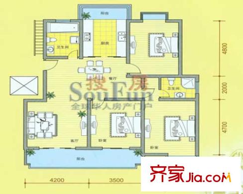 春暉花園 戶型圖