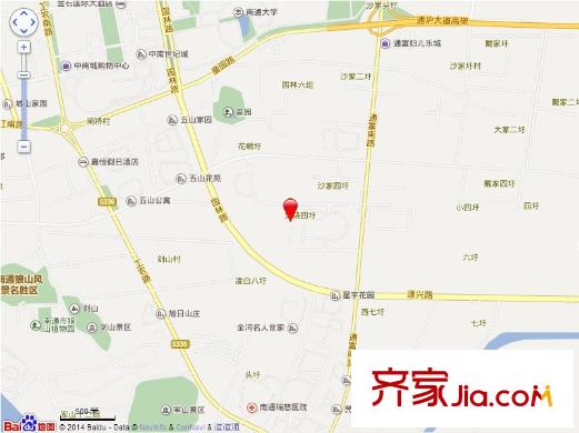 星月花園交通圖 