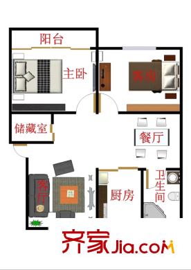 蓮花苑 戶型圖