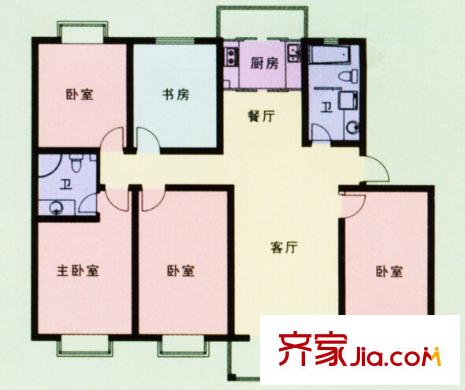 景瑞十八號(hào) 戶型圖