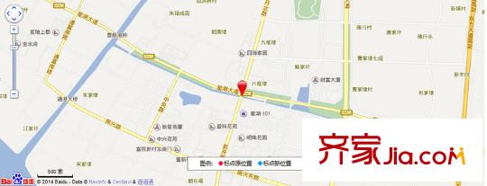 景瑞十八號(hào)交通圖 