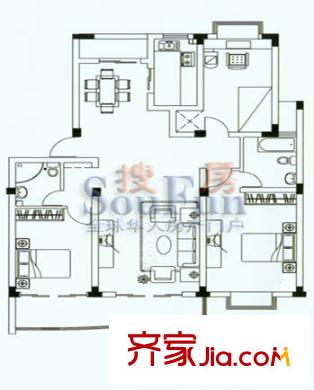 友誼家園 戶型圖